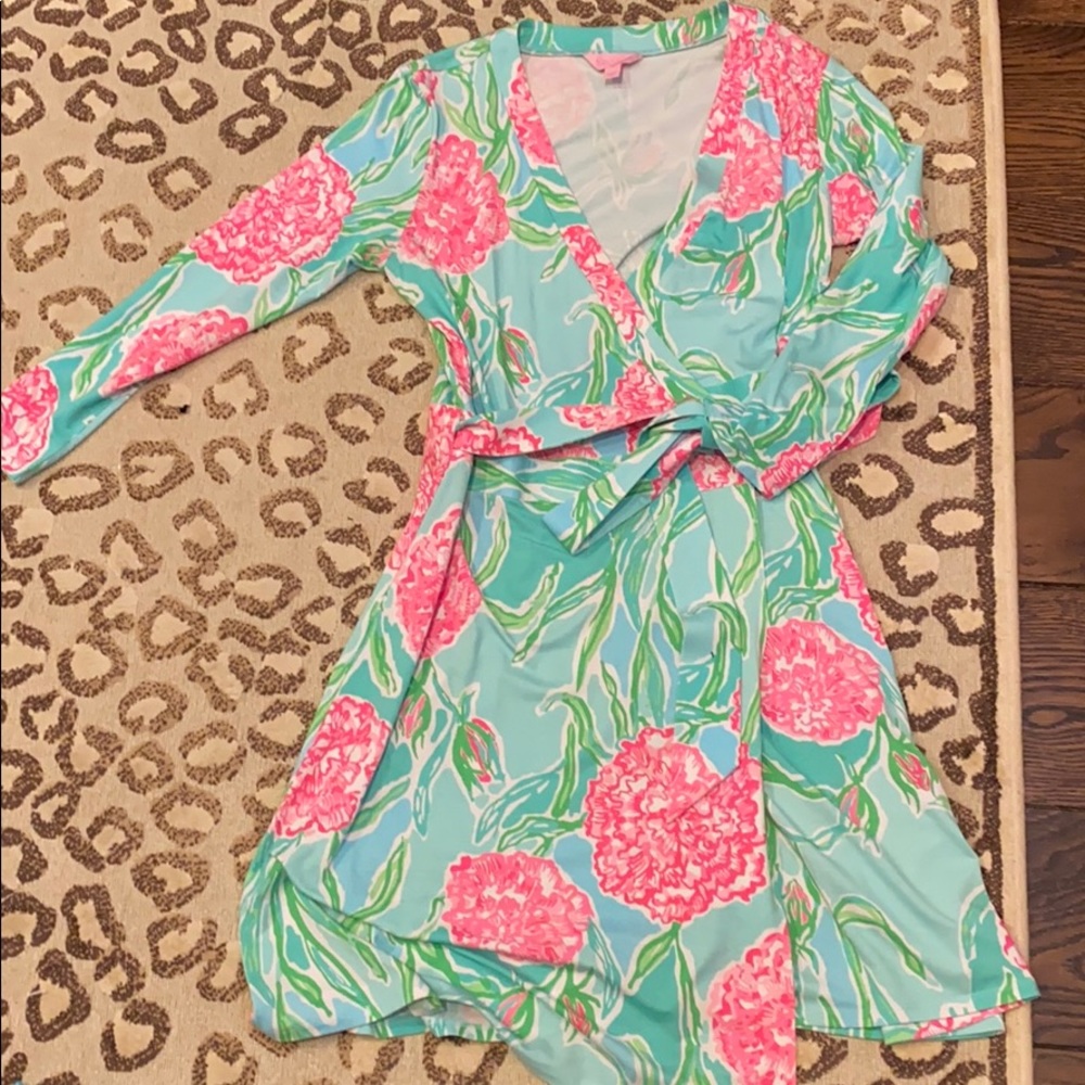 Lilly wrap dress